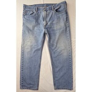 Levi's Jeans Men 42x30 Blue Button Fly 501 Original Fit Good